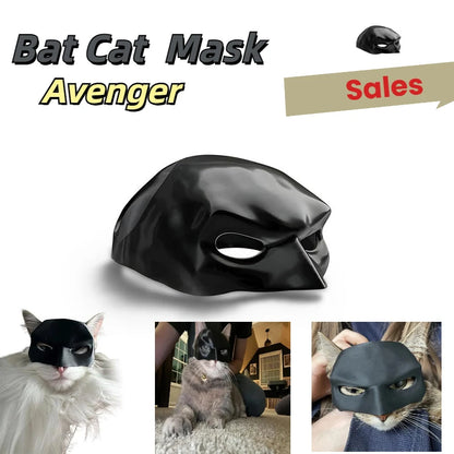 New Bat Cat Avenger Mask Cosplay Hat Cat toys Ornament Cool Batman Cat Masks Pet Supplies Decoration Sales