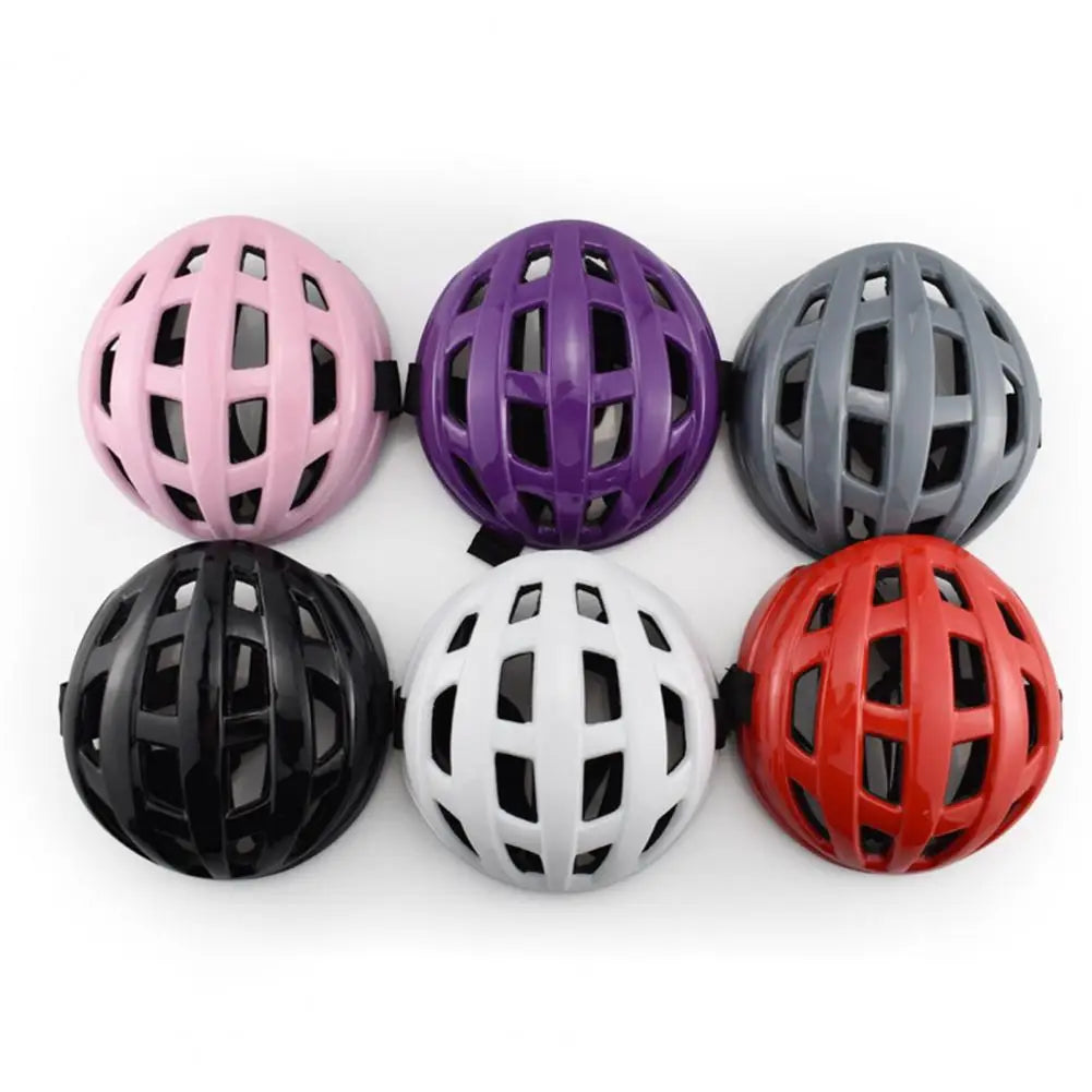 Pet Headgear Multicolor Dog Motorcycle Helmet Safe Unique Integrated Design Dog Motorcycle Helmet Pet Accessories