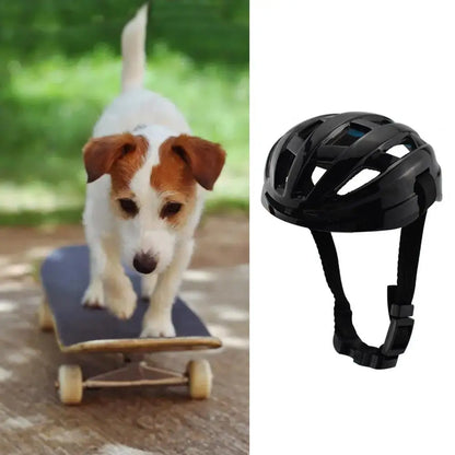 Pet Headgear Multicolor Dog Motorcycle Helmet Safe Unique Integrated Design Dog Motorcycle Helmet Pet Accessories